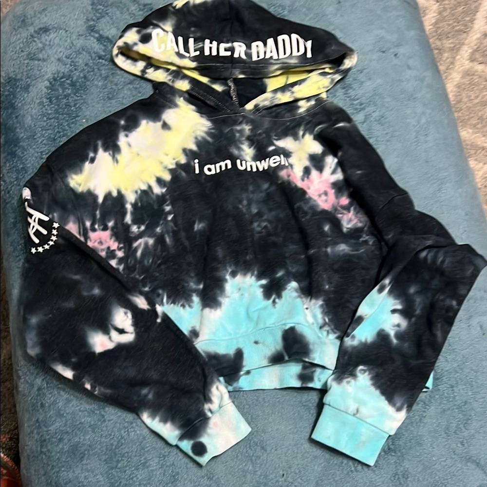 Barstool Call Her Daddy crop sweatshirt